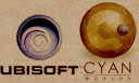 Logos de Cyan Worlds y Ubi Soft (reducidos)